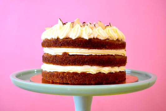 Torta de Zanahoria con Topping de Almendras