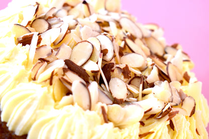 Torta de Zanahoria con Topping de Almendras